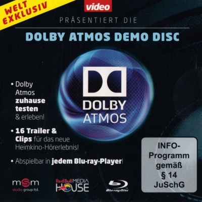 Dolby Atmos Blu-Ray Demo Disc (Video Edition) [Dolby-Demo]